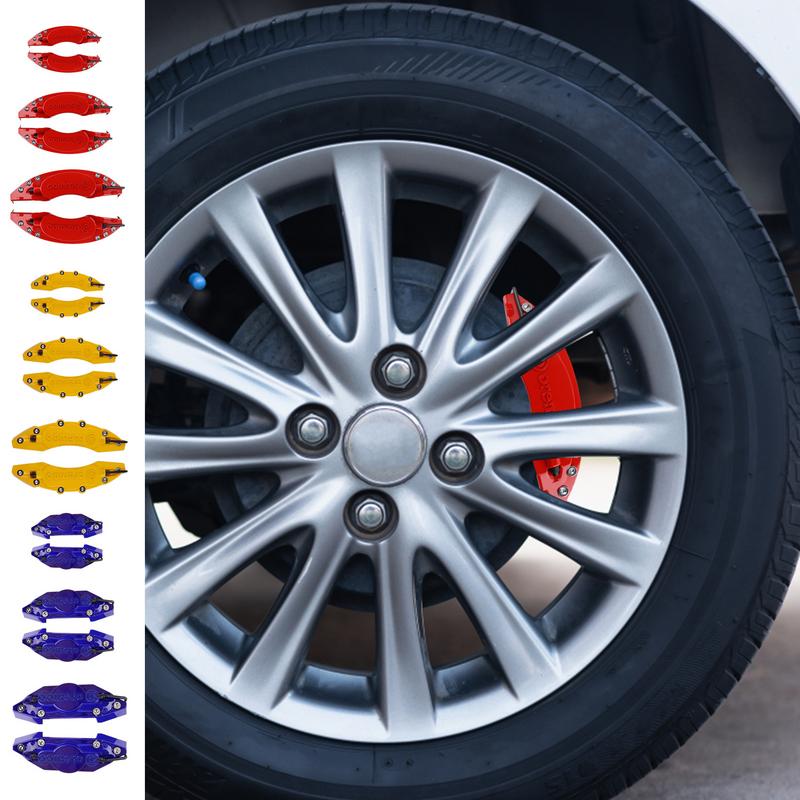 Portable Caliper Covers Heat Resistant 3D Decorate Replace Parts 3D Disc Brake Caliper Car Covers accessories for vehicles