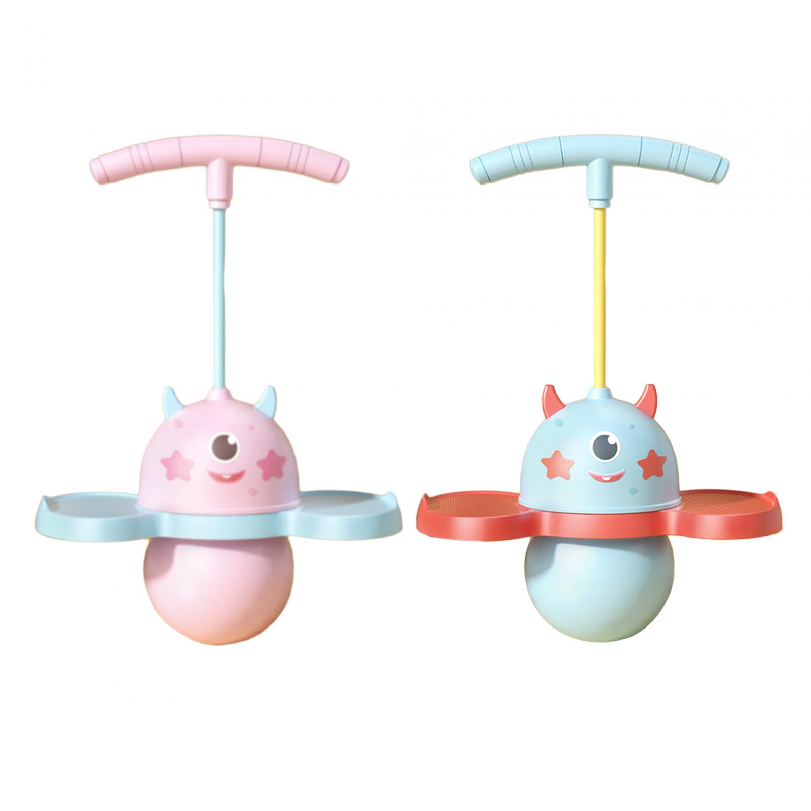 Pogo Ball with Handle Pogo Jump for Exercise Balance Ability Indoor Outdoor