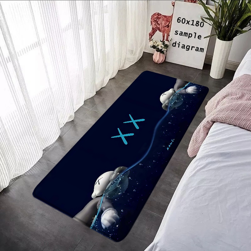 Entrance Doormat Kaw-s Welcome Bedside Carpet Bath Mat Kitchen Hallway Floor Foot Rug Car Boot Rug Pet Mat Wedding Home Decor