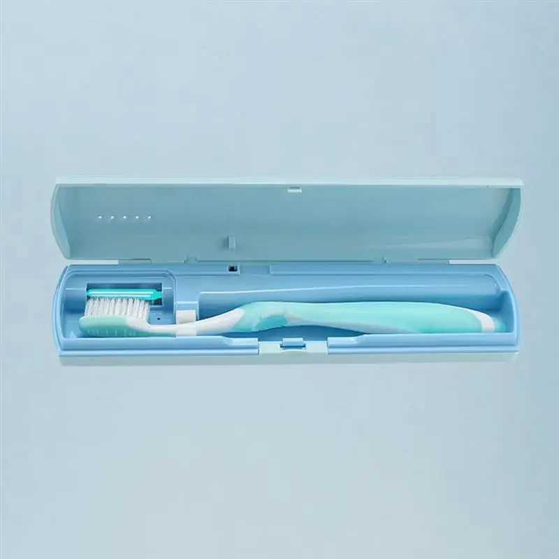 Toothbrush Sanitizer 1 Travel Box Without UV Case Dual Use USB Holder 240414