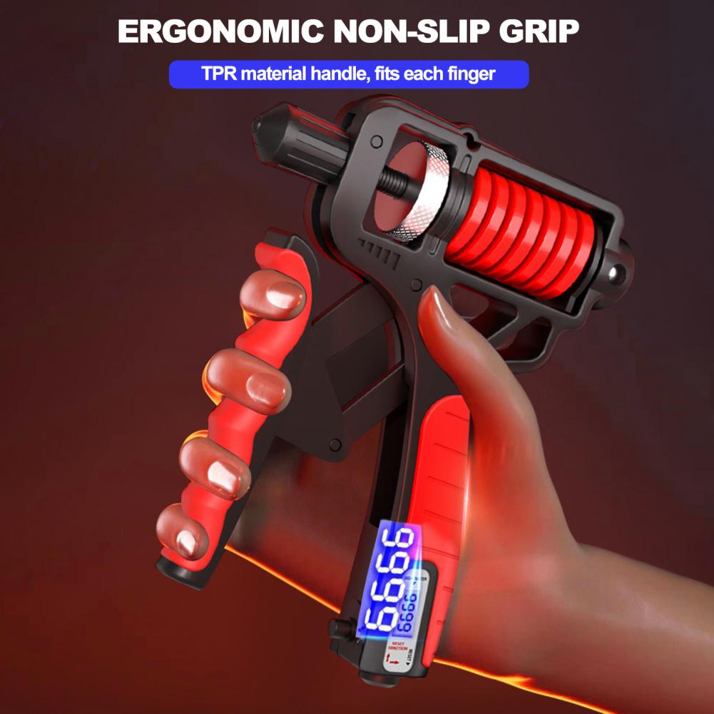 Counter Forearm Electric Strengthener Grip Strength Trainer with Adjustable Resistance for Forearm Hand for Grip for Comfort smile