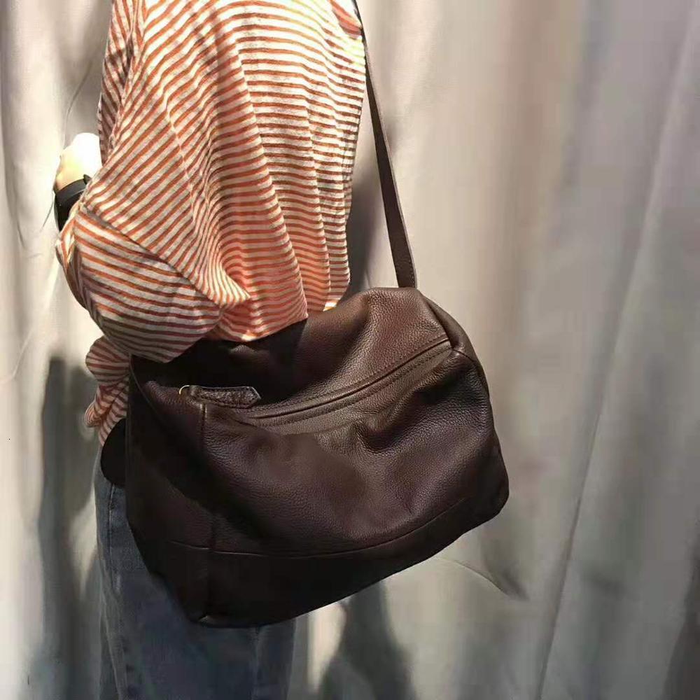 Simple Style Women Shoulder Bag100% Soft Genuine Leather Crossbody Lady High Quality Casual Travel Messenger Bag Check BagVoyage