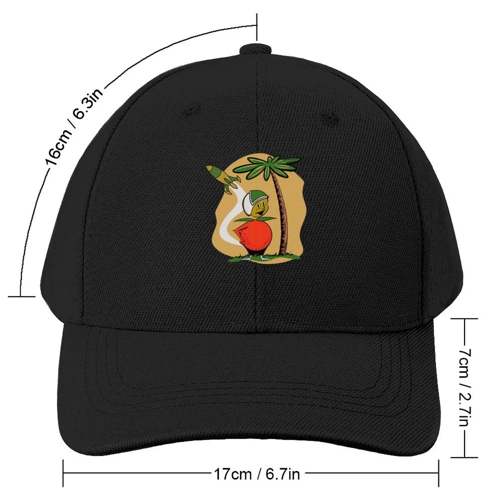 Central Florida Citronaut Mighty Baseball Cap ddmysmile Ddmysmile Beach Bag Hip Hop For Men Women's Smile