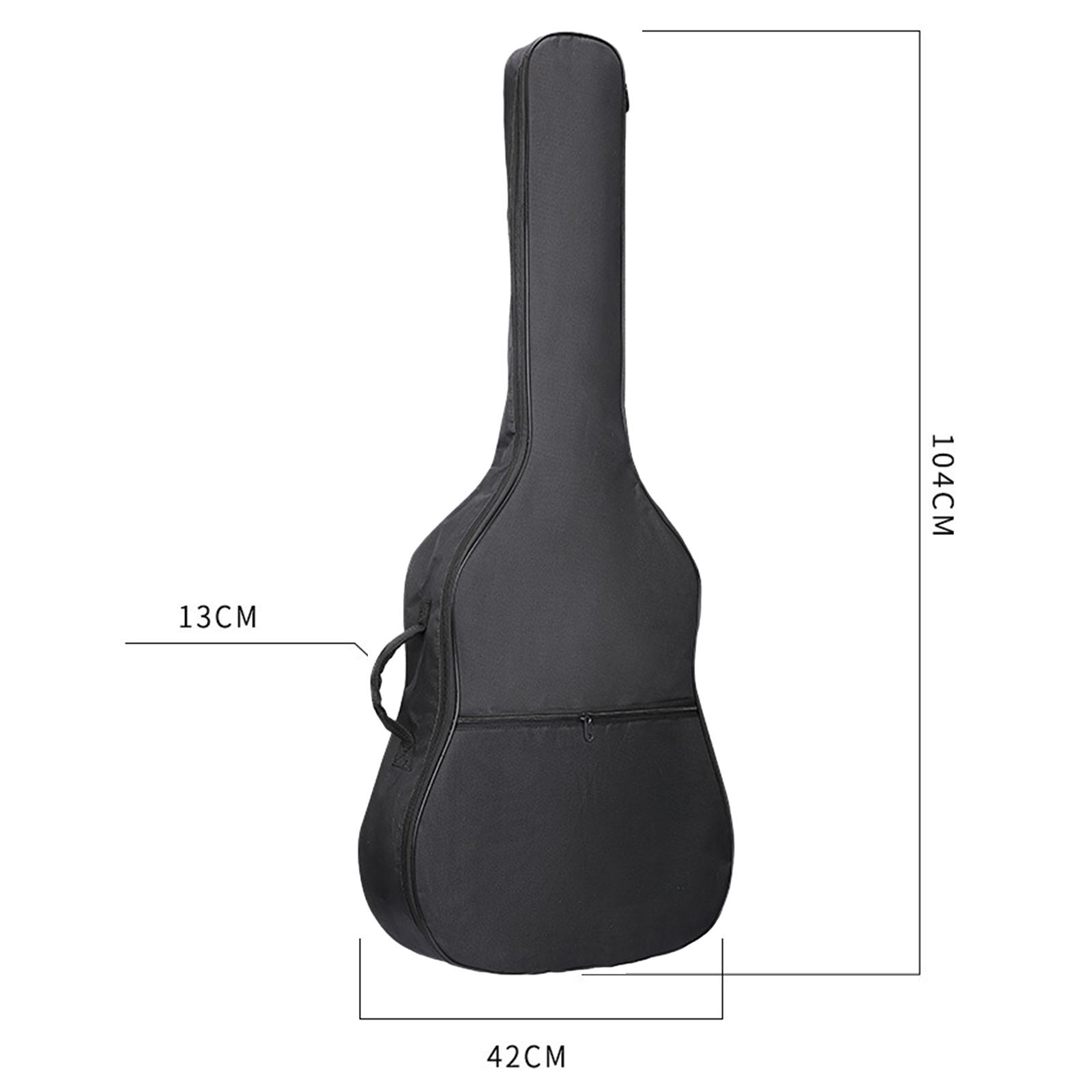 Carrying Electric Guitar Bag Bag 40Inch 41Inch Thick ddmysmile Padding With Pocket Backpack Gig Bag Ddmysmile Guitar Case For Acoustic Guitars Smile