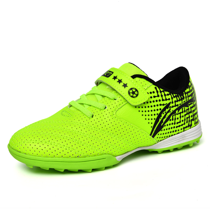 Kids Football Boots Low-top Soccer Shoes Anti-slip Ultralight Children's High Quality Outdoor Grass Training Soccer Sneaker 2024