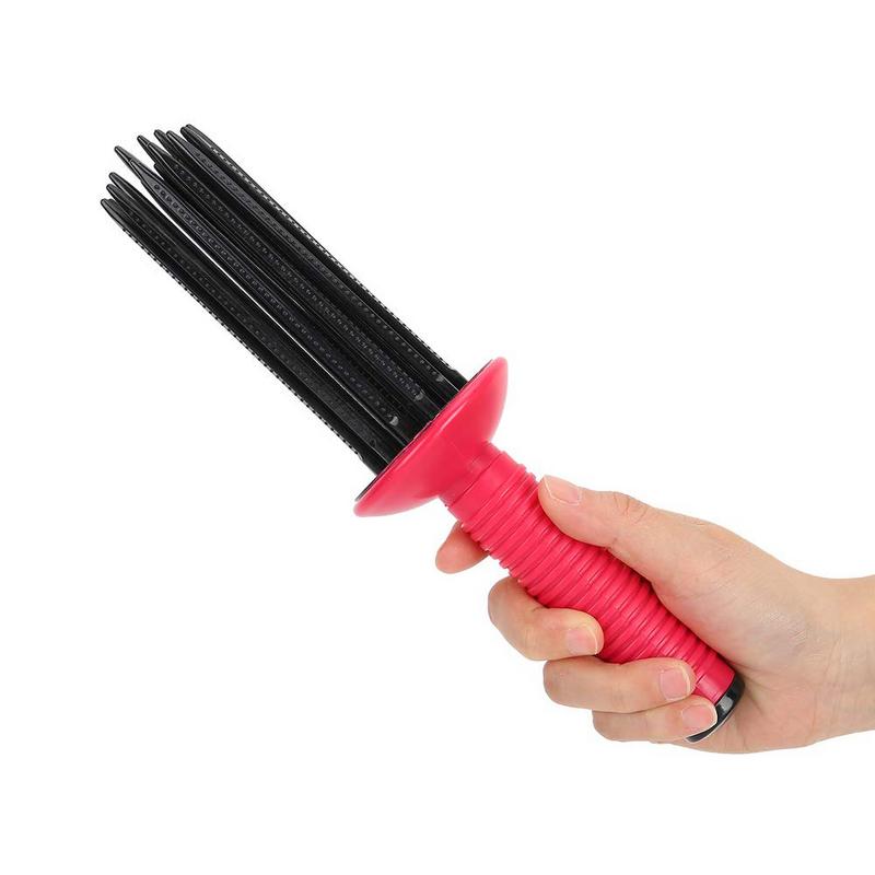 Innovative Comb Round Does Not Hurt Hair Fluffy Curling Make Up Brush Roller Roll Comb Hairdressing Tool