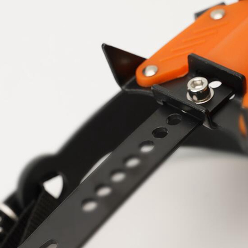 DOME 10 Steel Teeth Anti-Skid Snow Ice Climbing Crampons Shoes Cleats Overshoes Anti Slip Ice Grippers Shoe Claws