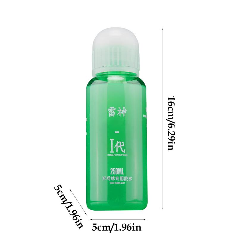 Table Tennis Rubber Glue Organic Table Tennis Adhesive With Brush 250ml Professional Ping Pong Accessories To Extend Racket