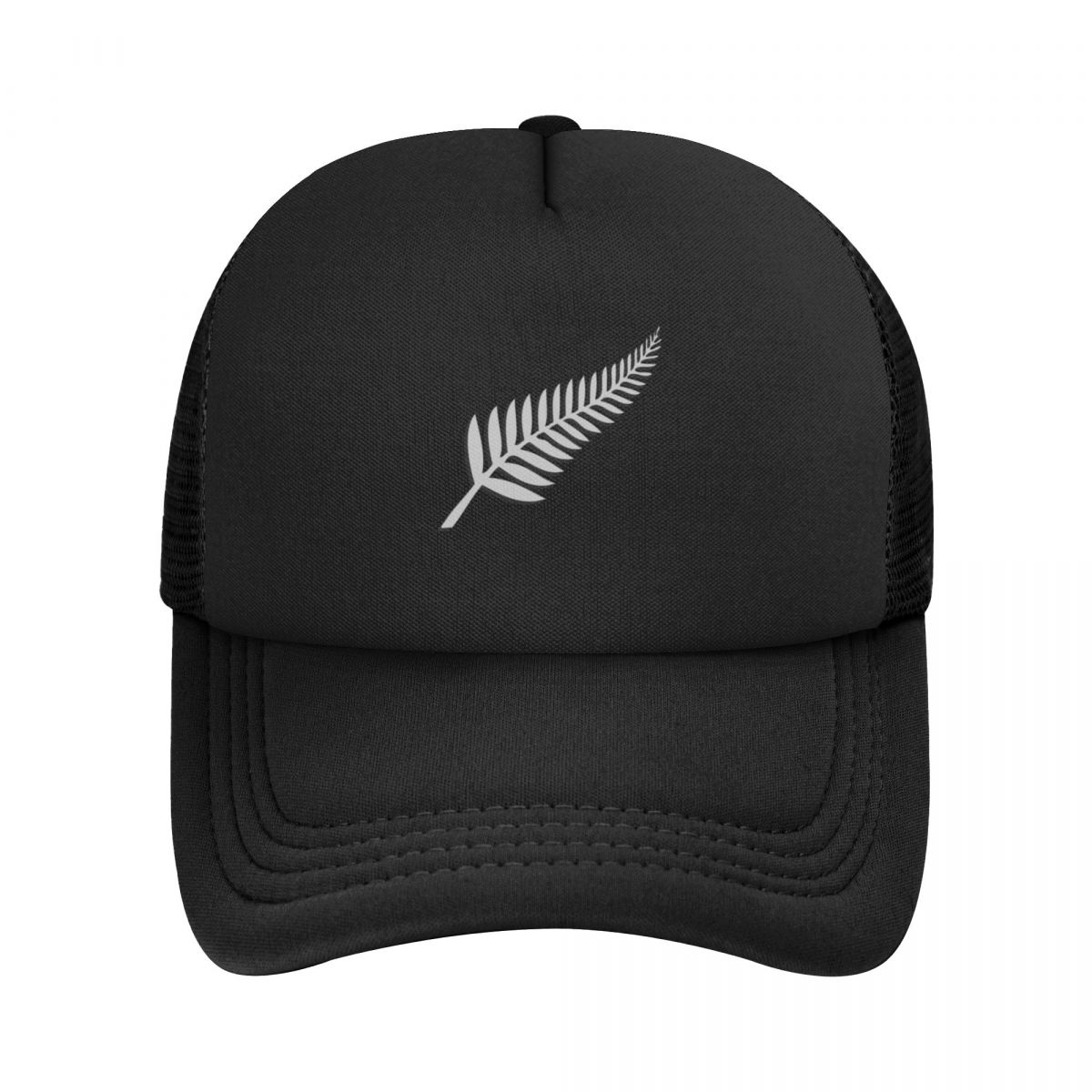 Zealand NZ Kiwi New Black Sier Fern Emblem ddmysmile Sport Fan Ddmysmile Baseball Cap Golf Hat Man Beach Bag Golf Fishing Cap For Men Women's Smi