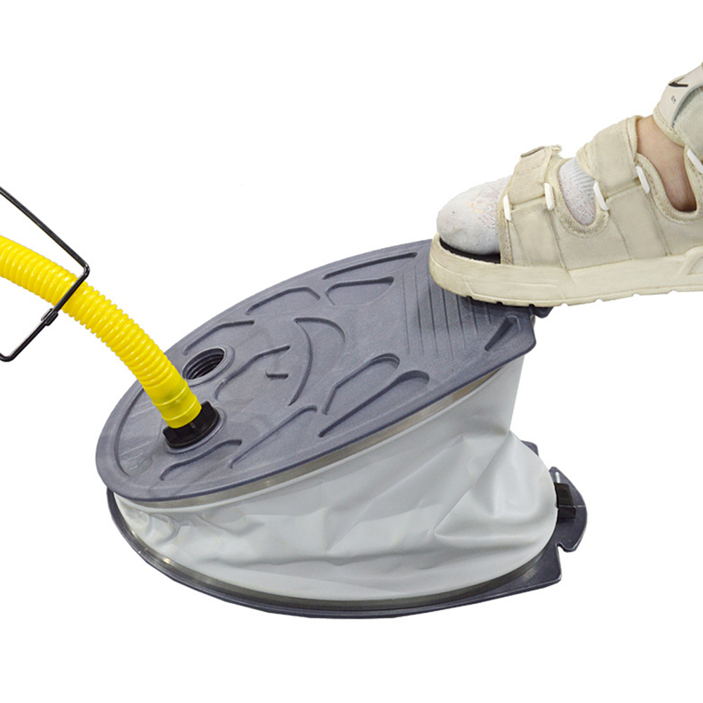 Beds Double Air Rapid Chamber Foot Pump Portable High Pressure Iatable ddmysmile Boat Iate Deflate Rowing Outdoor Multifunctional Smile