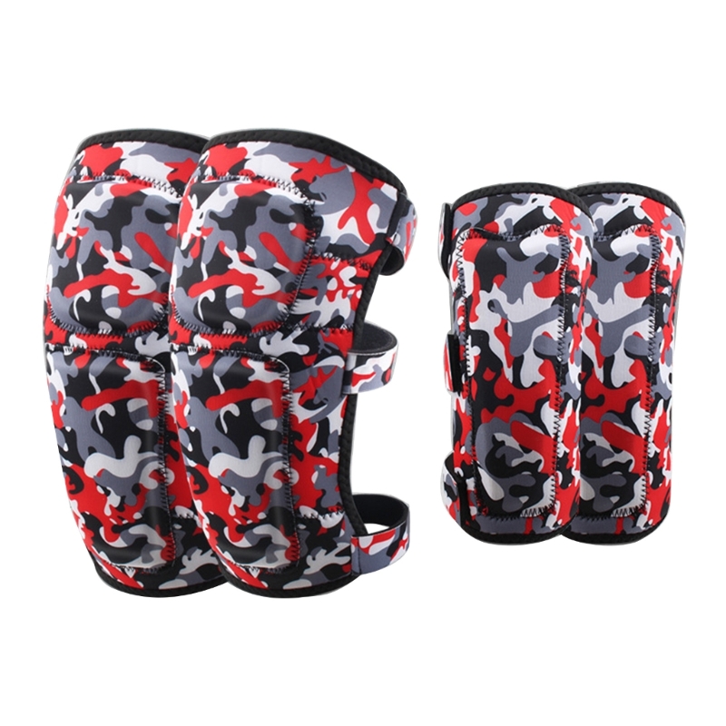 Elbow and Pads Kids Knee for Boy Girl Skating Skiing Skateboarding Scooter smile