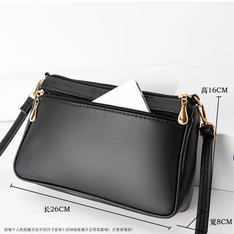 Women's New 2023 Summer Small Purse Large Capacity Versatile Crossbody Messenger Bag Middle Aged Mom Mobile Purse Bag
