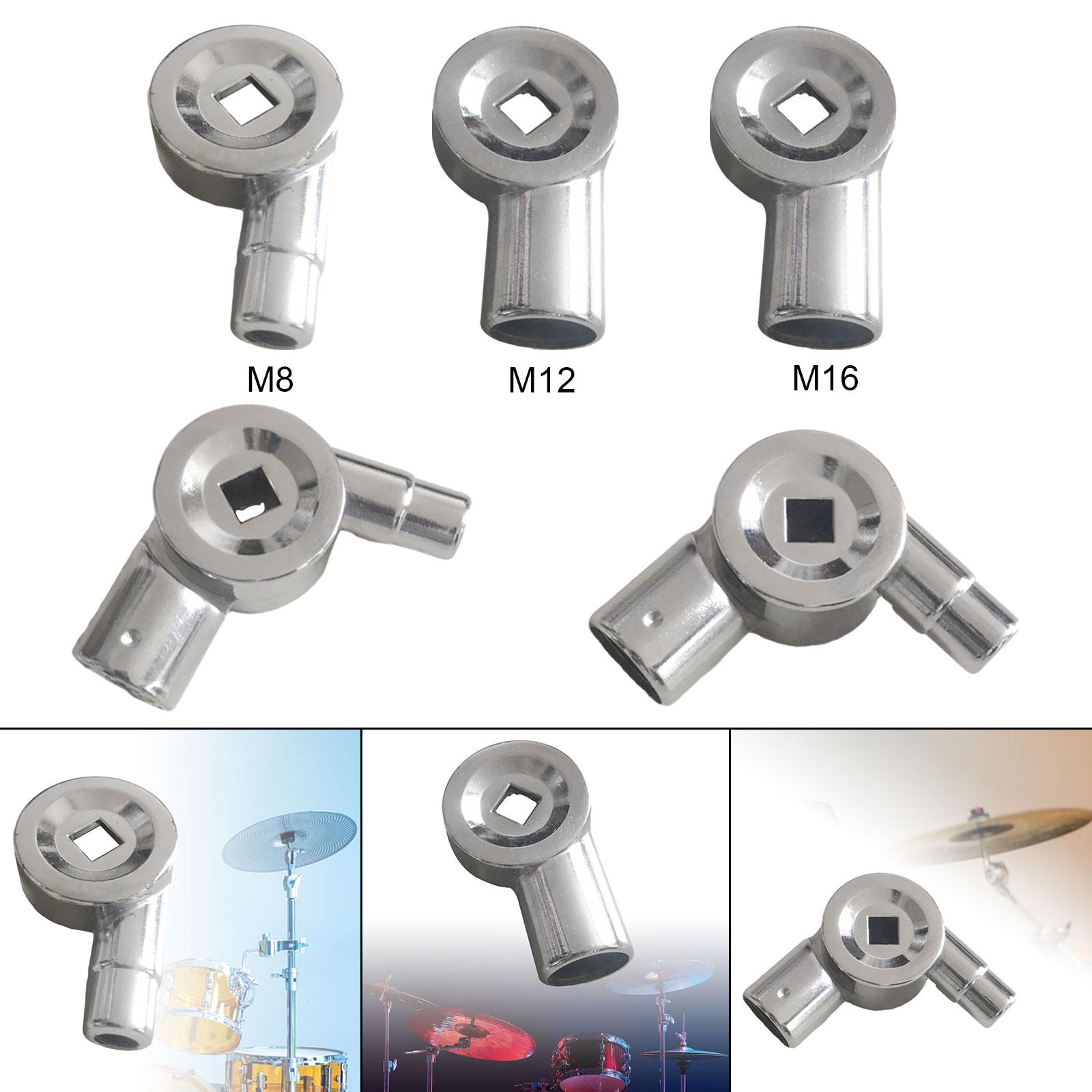Mount Stable Drum Adapter Holder Small Size Hardware Sturdy Parts Metal Cymbal Mounting ddmysmile Connector For Professional And Beginners Smile