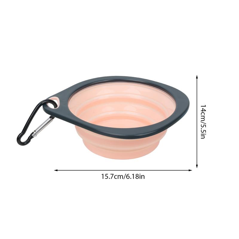 Pet Water Dish Foldable Pet Feeding Bowl Pet Supplies Pet Feeder Dish For Dog Puppy Cat Kitten For Camping And Traveling