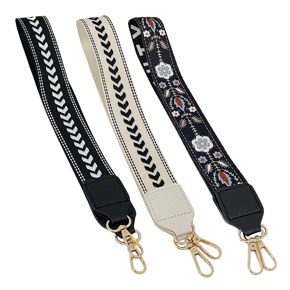 Bag Strap Shoulder 70Cm Belts Detachable Women Handles Bag Strap ddmysmile Belts Metal Hook Antiskid Soft Polyester Decorative Accessories Smile