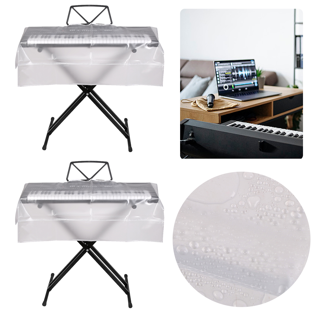 Digital Piano Keys 61/88 Keyboard Protector Cover Transparent Frosted Piano Cover Keep From Dust And Dirt For ddmysmile All Digital Pianos Smile
