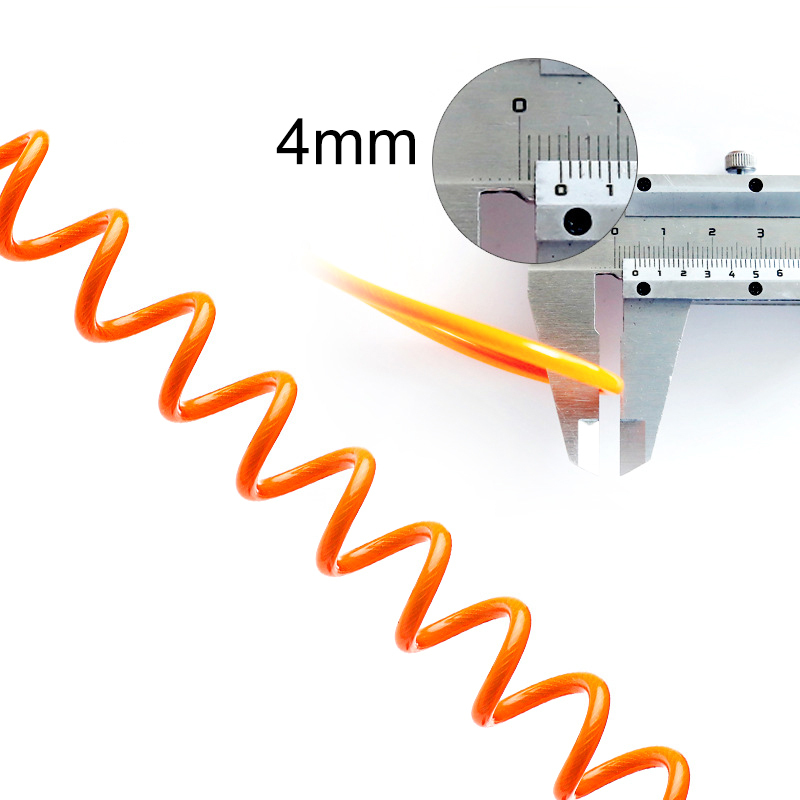 1~8PCS Portable Elastic Security Anti-Theft Spring Rope Motorcycle Wheel Disc Brake Lock Cable Wire smile