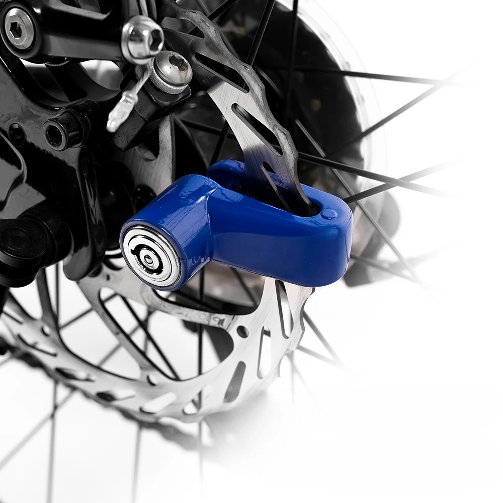 Disc Brake Lock for Motorcycle Bicycle Electric Vehicle Mountain Bike Anti theft Cylinder Moto Safety Supplies Hub Padlocks 5