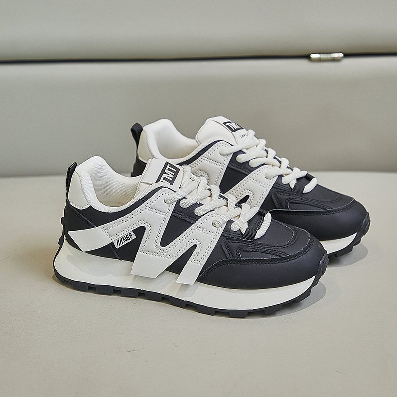 Women's Casual Sneakers White Metallic Detail Floral Embroidered Lace-Up Front Skate Shoes Womens Lightweight Walking Shoes
