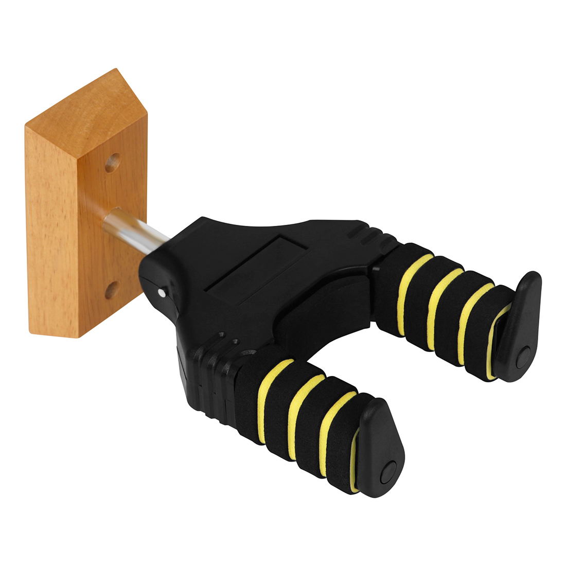 Guitar Hooks Solid Wood Base Wall-Mounted Gravity Self-Locking Bracket For Guitar Ukulele Stable and Solid Guitar Accessories