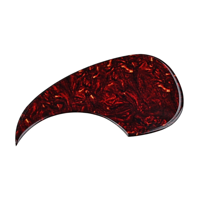 Acoustic Guitar Pick Guard Sticker Guitar Pickguard Anti-scratch Blank Sheet Self-adhesive Back Plate for Most Guitars