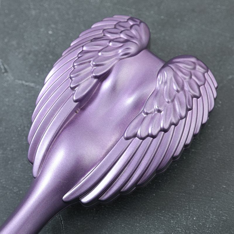 Portable Handheld Hair Combing Tools - Chic Angel Wing Style for Quick and Convenient Care