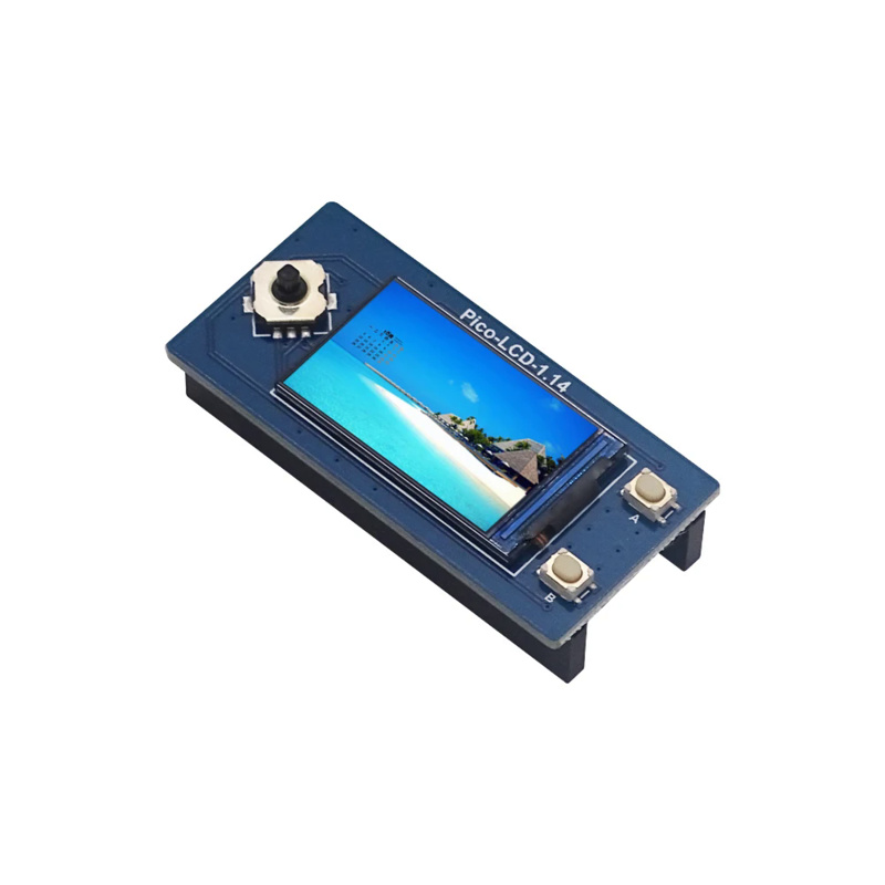 1.14 inch 240X135 IPS LCD Display Screen Module HAT for RPI Raspberry Pi Pico Board,SPI Interface