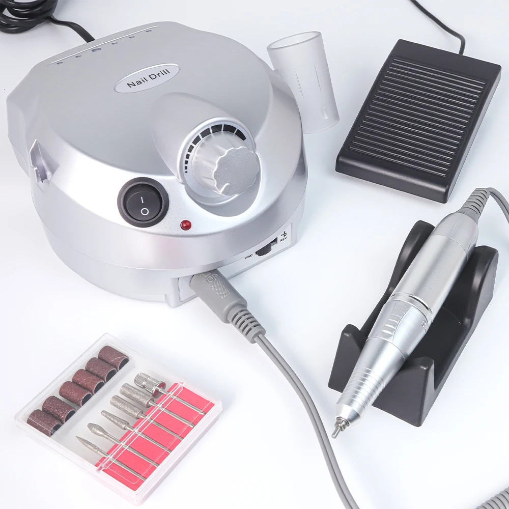 35000RPM Professional Nail Drill Machine for Manicure Drill Tips Electric Nails Sander Pedicure File Polisher Equipment Tools 241113