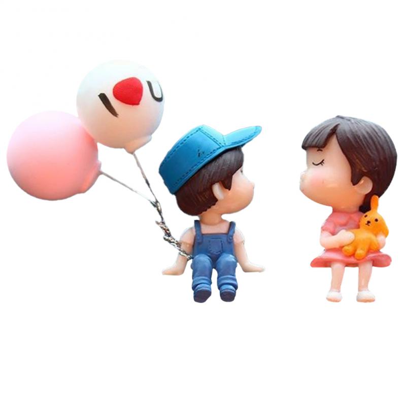 Air Car Vent Couple Freshener Perfume Clip Aromas Diffuser Decor Air Conditioning Perfume Clip Flavoring Valentine's Gift smile