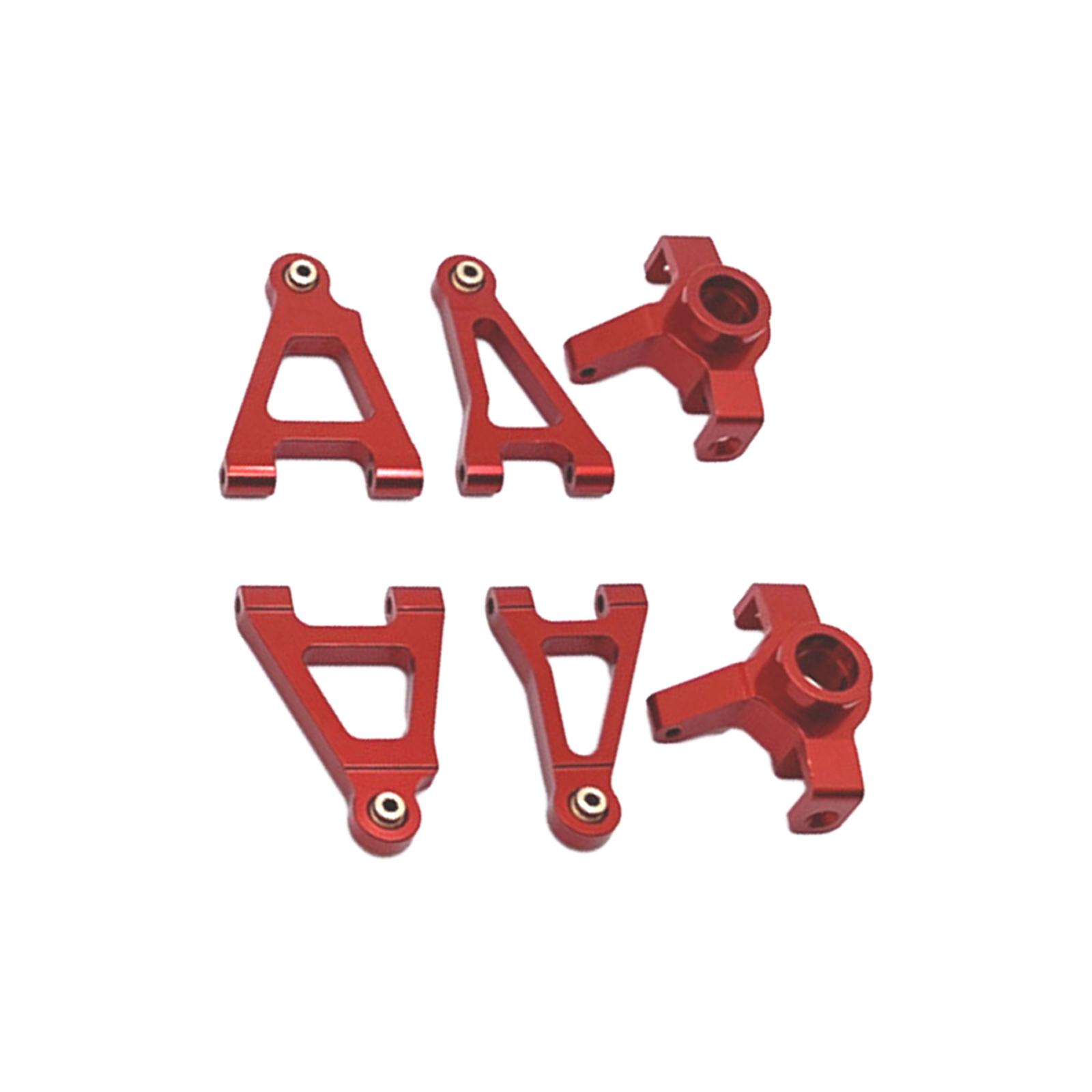Rear Swing Front RC Arm Steering Cups Linkage Rod ddmysmile Durable Spare Parts Steering Cup Parts Set For 14301 14302 1/14 Vehicle Accs Smile