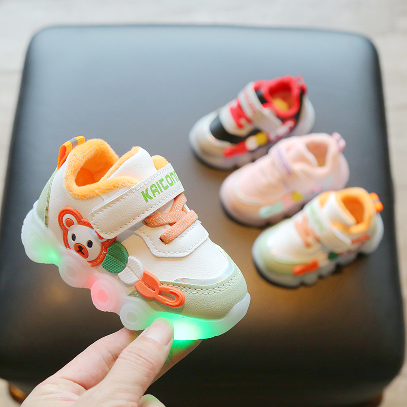 Free Shipping 2024 Winter Baby Black Cotton Shoes, Soft soled Learning Casual Shoes for Infants and Young Children, Men's Baby Sports Shoes