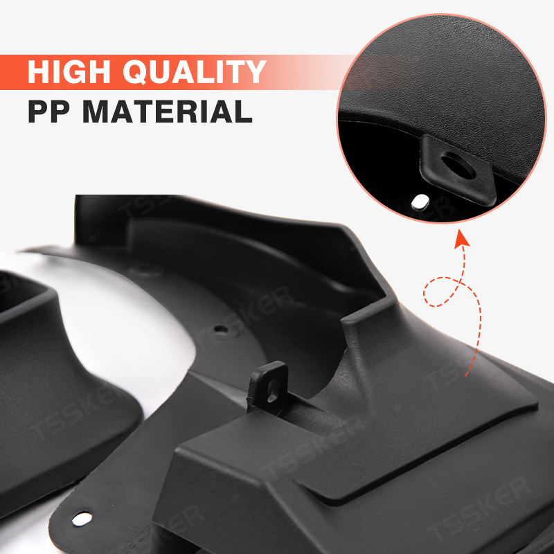 4 PCS Car Wheel Rear Mudguards For Hyundai Elantra HD 2007 2008 2009 2010 Cladding Splash Mud Flaps guards Mudflap Accessories