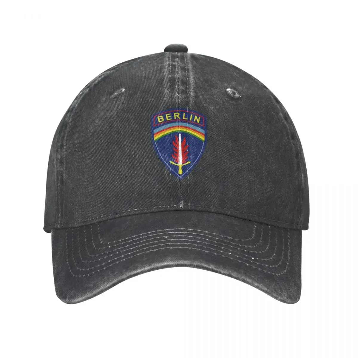 Army (Usab) U.S. Berlin - Berlin Brigade (Historical) Cowboy Hat Trucker Cap Brand Mens Tennis Women's Smile U.S. ddmysmile () - ()