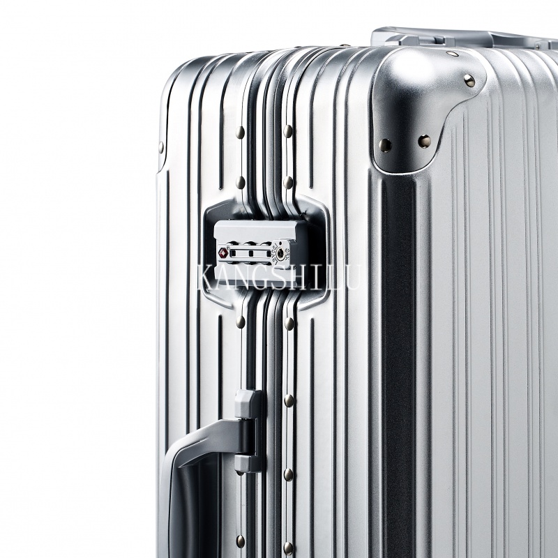Aluminum Alloy KANGSHILU Magnesium Cabin Suitcase Offers With Wheels Travel Suitcases Large Size ddmysmile Lage New In Carry-On Smile