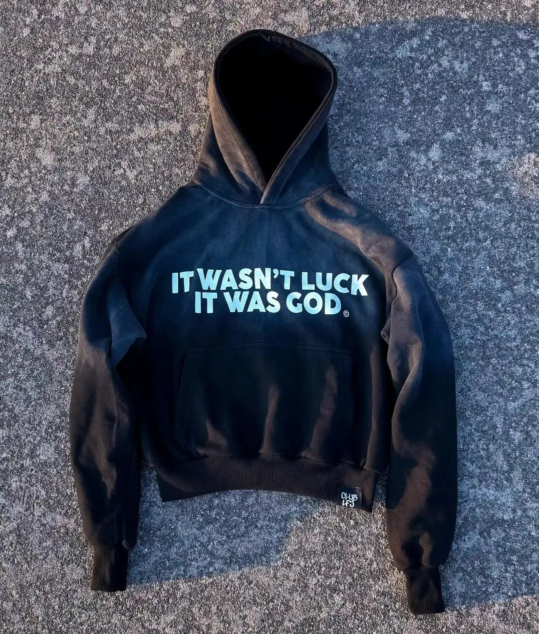 Vintage Streetwear God Letter Printed Hoodies Women Oversized Street Sweatshirt Harajuku 2024 Y2k Tops Men Clothing 241114