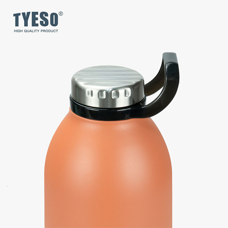 TYESO Ts-8818/Ts-8819 1500Ml/1900Ml Insulated Tumbler Stainless Steel Vacuum Thermos Sport Water Bottle With Straw W260226