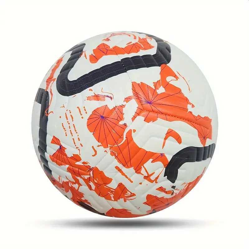 1 piece of standard size 5 machine sewn ball PU material sports league football training ball Futbol Voetbal W241113