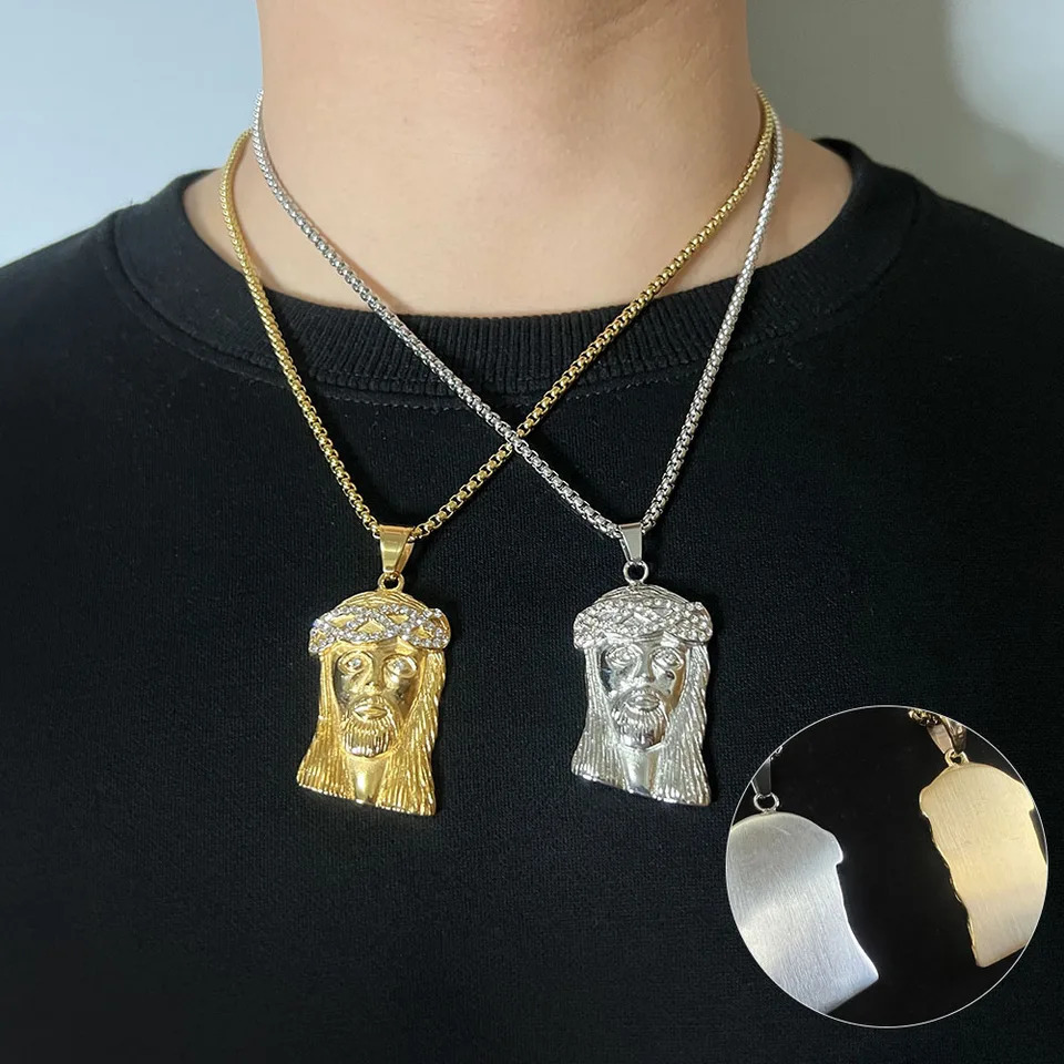 ULJ Whole Body 316L Stainless Steel DEATHROW/RECORDS Prisoner Pendant Jewelry With the 3mm Chain Hip Hop Necklace 241113