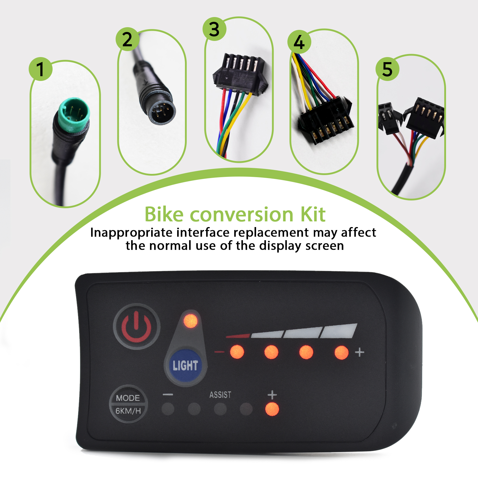 S810 Electric Bike Meter Display 24V 36V 48V 60V For Electric Bike Electric Bicycle Meter