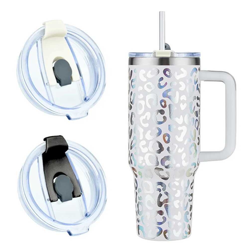 Replace the 40 ounce explosion-proof splash proof cover with a handheld leak proof sealing cover suitable for familiar cups Y241114