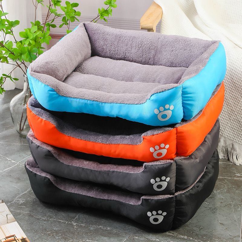 Warm Bone Pet Dogs Bed Washable House Cat Puppy Cotton Kennel Mat Soft Nest Dog Baskets Pet Products For Small Medium Large Dog