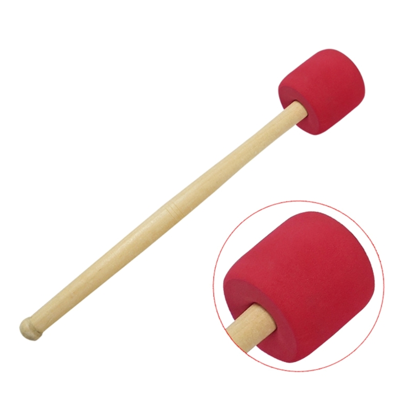 11UE Drum Mallet with Foams Head Percussions for Marchings Band Snares Drum