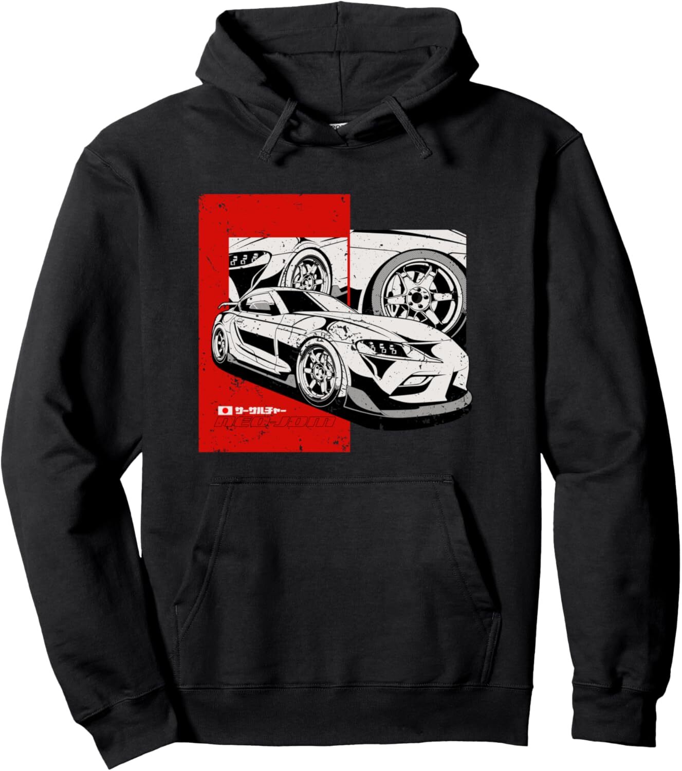 Hoodie for Mens Womens Neo-JDM MK5 MKV Car Graphic Pullover Hoodie Graphic Hoodies sweatshirt