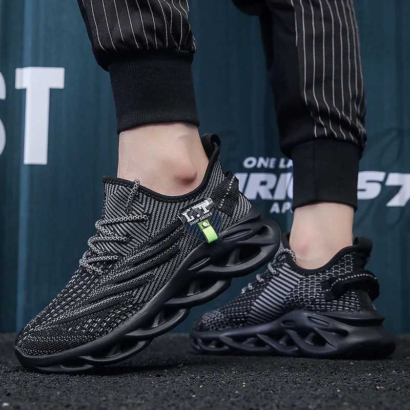 Mens Running Increase Comfortable Sports Shoes Soft Sneakers For Men Tennis Walking shoes Plus hot size 48 sneaker Y250305