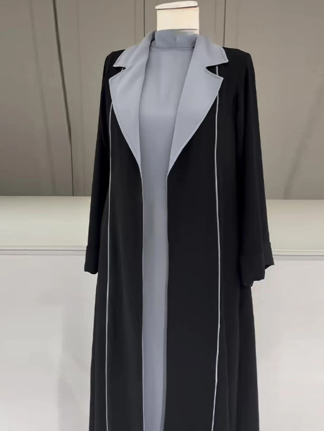 Eid al Fitr Muslim Abaya Womens Open Skirt Dress Jalabiya Kaftan Islam Vestidos Arab Long Robe Ramadan Morocco Dubai Abayas 241111