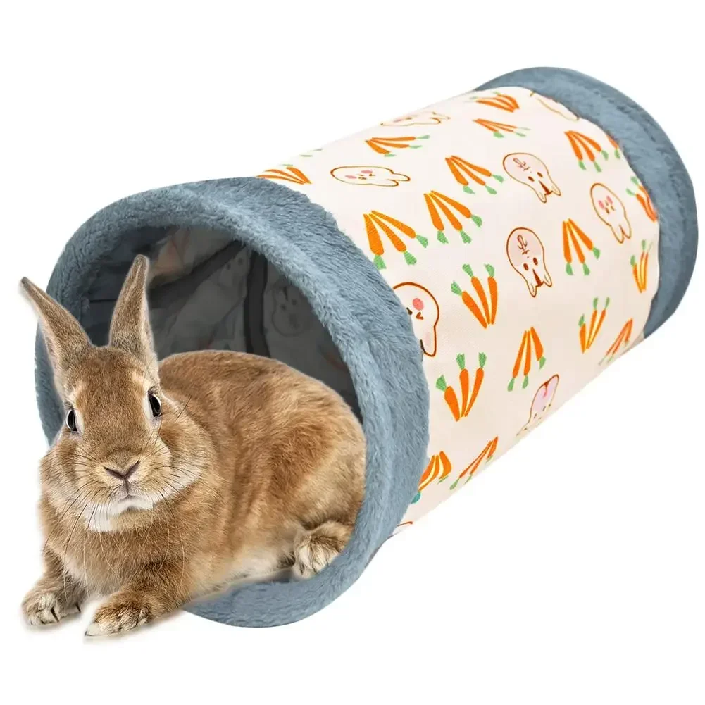 Animal Hideaway Small Tunnels Guinea-pig Activity Tunnel-tube Pet Rabbit Hamster Products Hideout Accessoies Toys Bunny