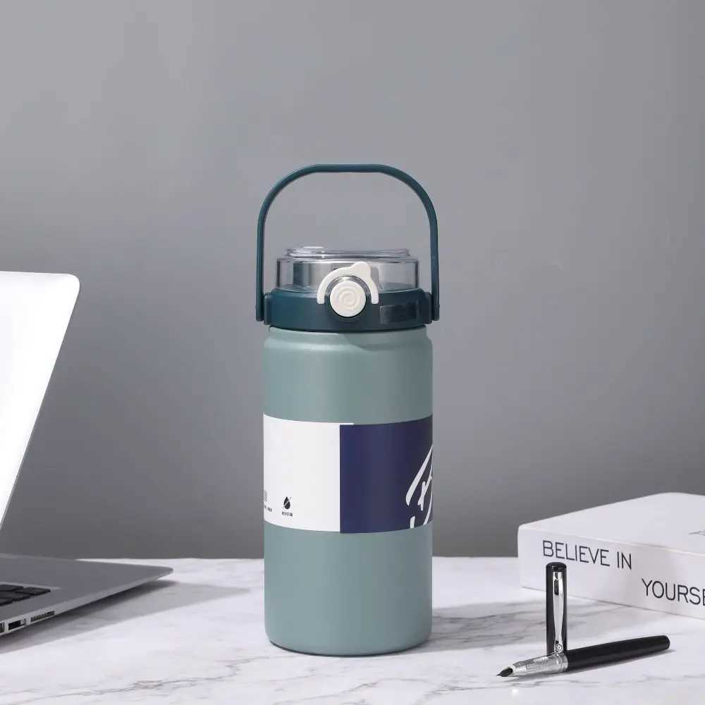 Hot water bottle vacuum flame cup 316 stainless steel commercial large capacity autumn Pruntion sports water bottle Y241114