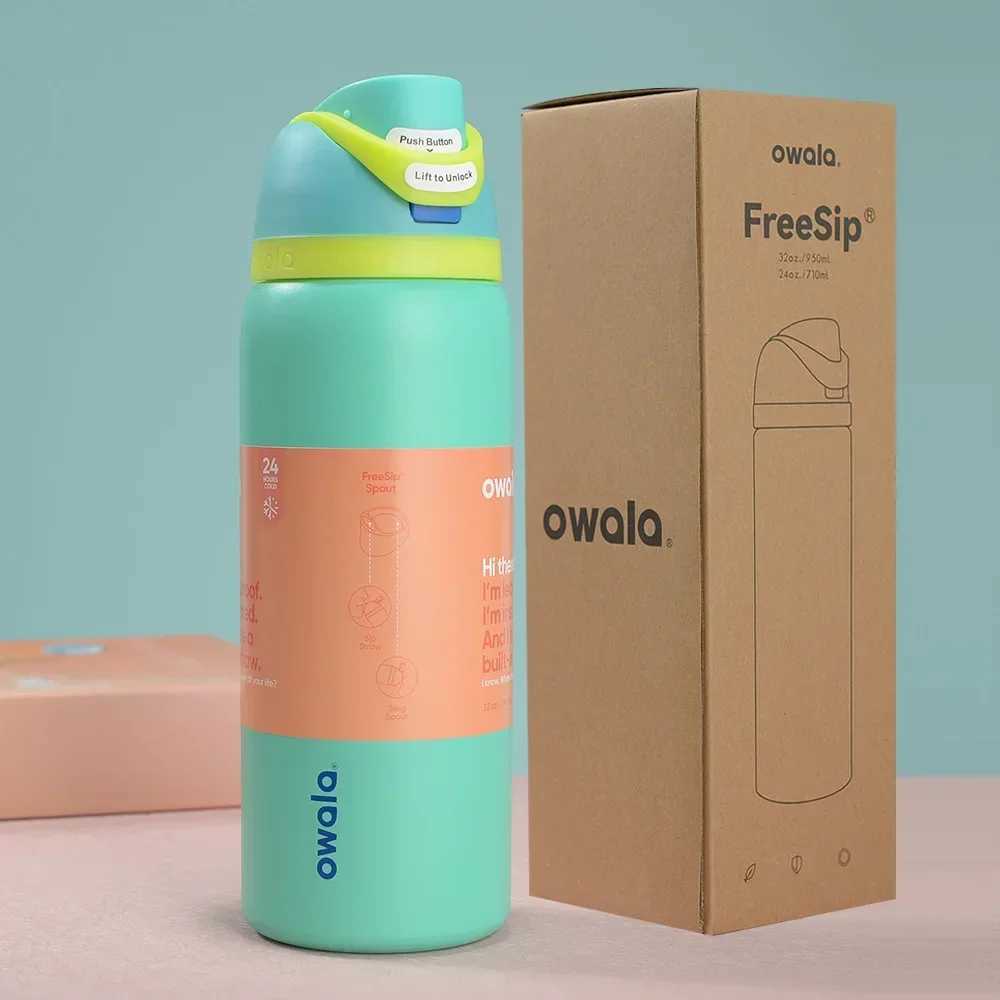 Owala stainless steel vacuum cleaner with Insulated Sports Water Bottle perfect Cpanion for your outdoor adventure Y241114