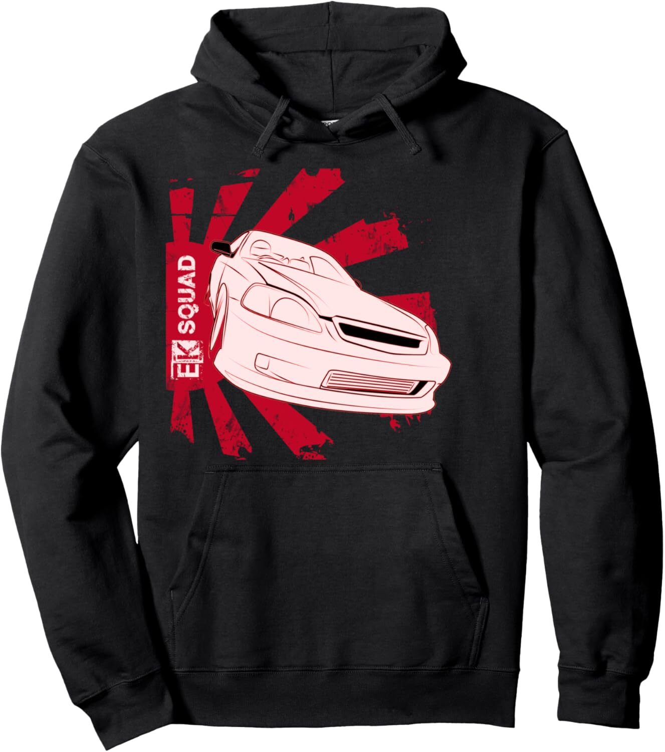 Hoodie for Mens Womens EK JDM EK Squad Japan car hoodie Graphic Hoodies sweatshirt