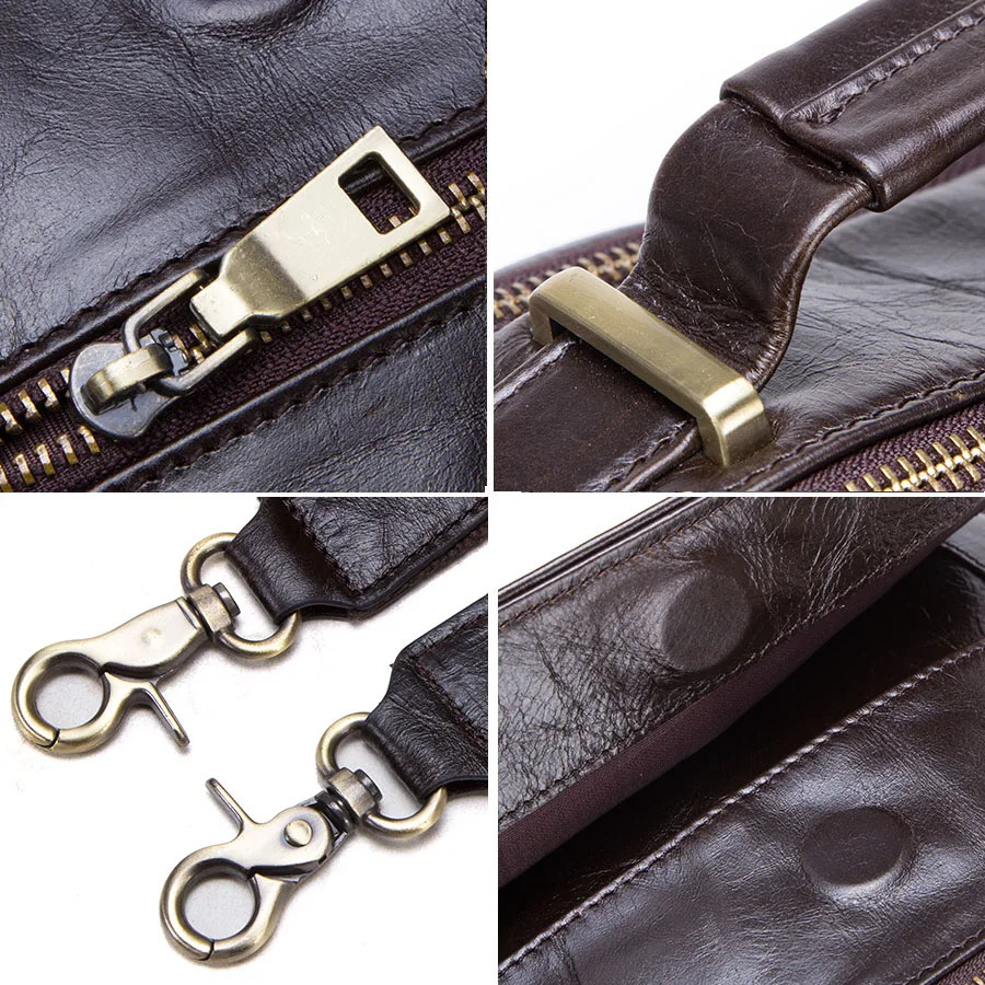 CONTACTS genuine leather messenger bag for men casual shoulder bags male flap y crossbody 97 Ipad 241111